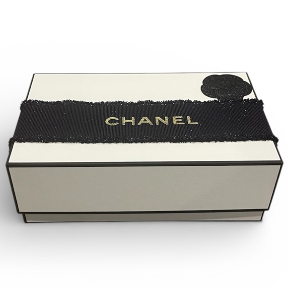 CHANEL Other - CHANEL Gift Box with Ribbon, Camellia & Tissue Paper | 9” x 6” x 3”